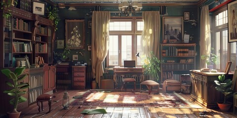 Vintage Memories. Nostalgic background concept