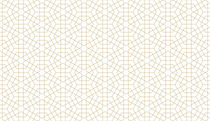 Seamless geometric pattern in authentic arabian style.