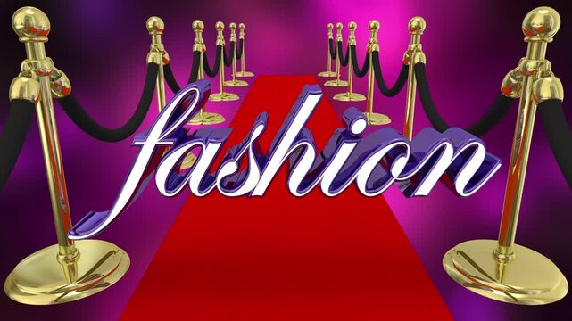Fashion Red Carpet Runway Glamor Celebrities Supermodels 3d Animation
