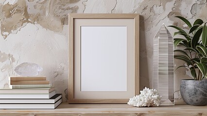 Blank Decorative Painting Hanging Picture Frames Ideas Background