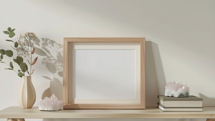 Blank Decorative Painting Hanging Picture Frames Ideas Background