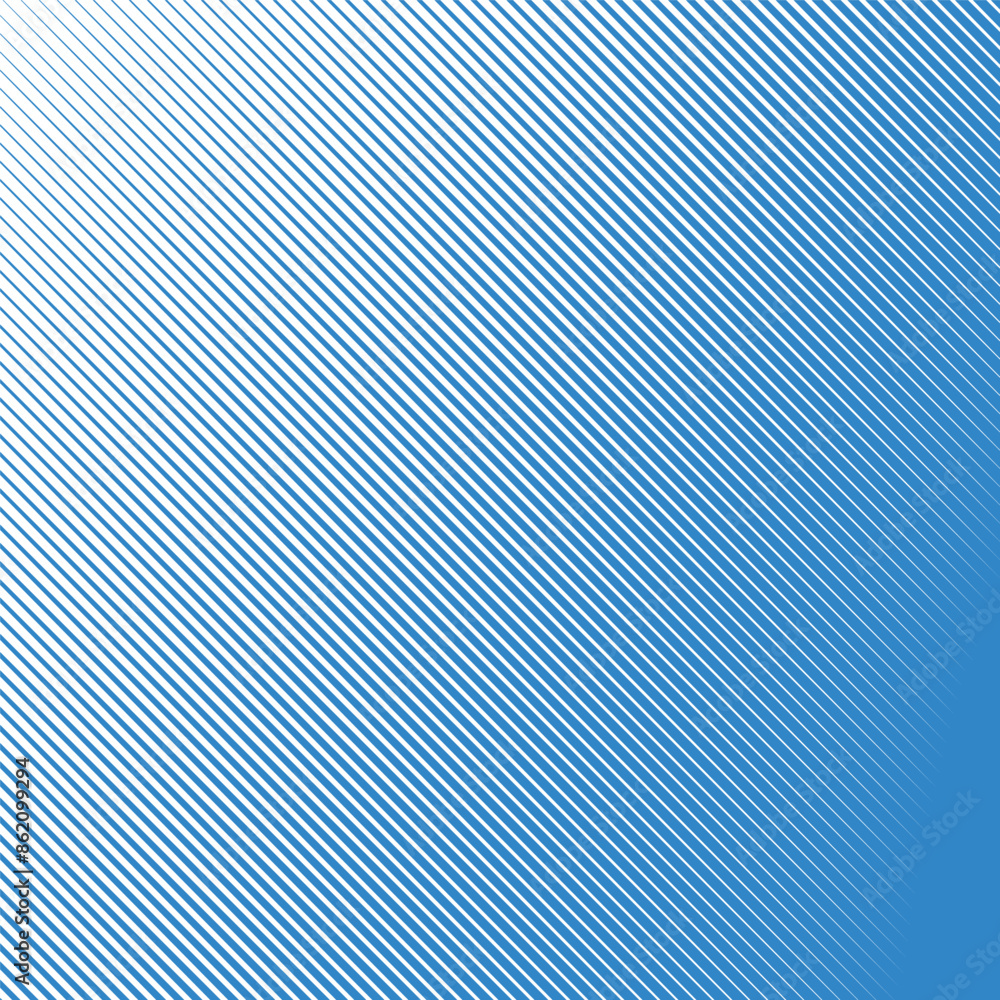 Poster background with a blue diagonal stripe motif
