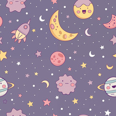 Space Galaxy Background Pattern Art Collection