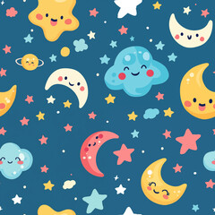 Space Galaxy Background Pattern Art Collection