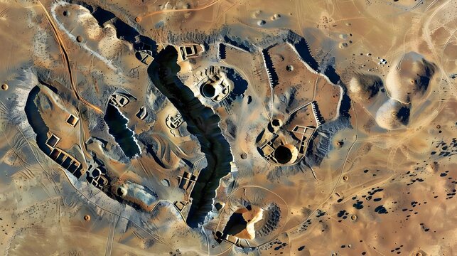 Satellite Imagery Unraveling Secrets of Subsurface Archaeological Wonders