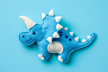 embroidered art of cute dinosaurus cute Triceratops, embroidered, fashion, art, textile, dinosaur, design, vector, fabric, retro, decoration, print, illustration, graphic,, kids