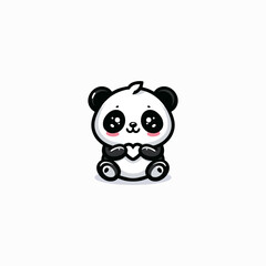 love panda logo