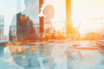 Innovative Ideas. Entrepreneurs brainstorming concept