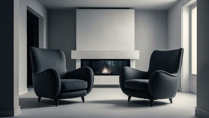 interior of modern office