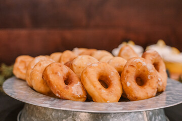 glazed donuts for wedding