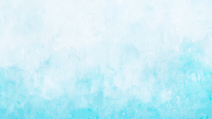 abstract blue watercolor background. sky clouds landscape light background. hand drawn sky computer draw background. blue texture background. sky blue paint aquarelle hand-painted watercolor back.