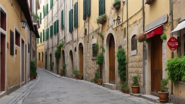 narrow street