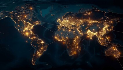 An intricate, close-up view of a flat piece of gold metal featuring a complex pattern of cracks and fissures, glistening under light.