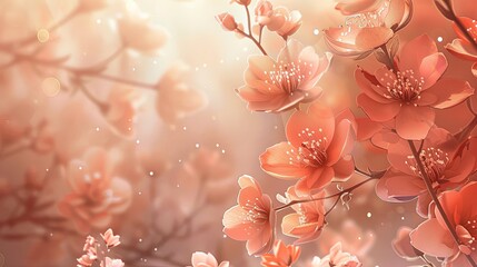 floral wallpaper background 