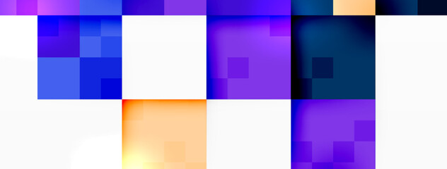 Dynamic colorful squares background. Vector Illustration For Wallpaper, Banner, Background, Card, Book Illustration, landing page