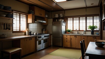Huge Japanese kitchen