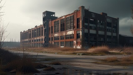 Fototapeta premium sunset over the city