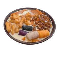 Ginger Sweet, Taiwan Dessert, Thai Sweet, Asian Dessert, Tofu Pudding, Vegan Dessert, Dairy-Free Dessert, Fusion Cuisine Dessert