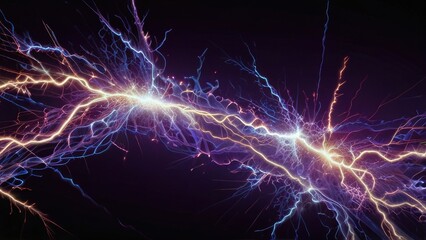 background with lightning