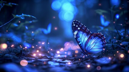 butterfly on the water