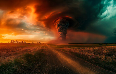 tornado, hurricane, storm, disaster, destruction,