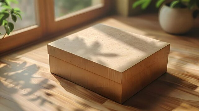 Packaging Box Mockup Video 4K
