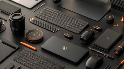 Identity Mockup video 4K