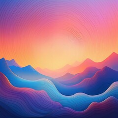 abstract sunset background
