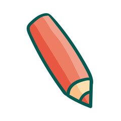 Hand drawn Pencil on white background