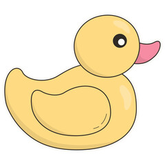 Baby Supplies Icon with Trendy Cartoon Style. Isolated Vector Illustration.