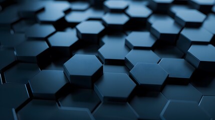 background with a pattern of hexagons