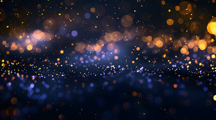 きらめくグリッターの綺麗な背景画像、紫とゴールドのきらきら