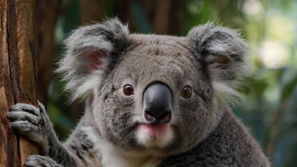 Fototapeta premium koala in a tree