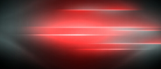 Neon dynamic diagonal light rays background. Techno digital geometric concept design for wallpaper, banner, presentation, background