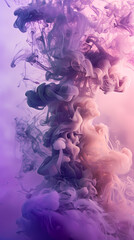 Obraz premium Abstract purple smoke