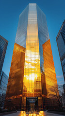 Fototapeta premium Office Building in the Center of Seoul