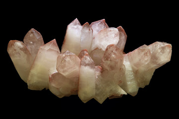 Stunning quartz crystals, perfect for highlighting natural mineral beauty and intricate geological formations