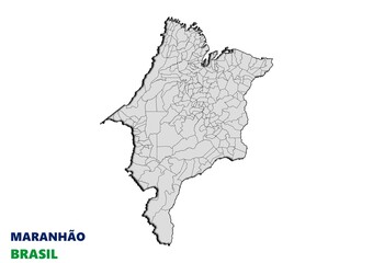 Municipios del estado de Maranhão, Brasil