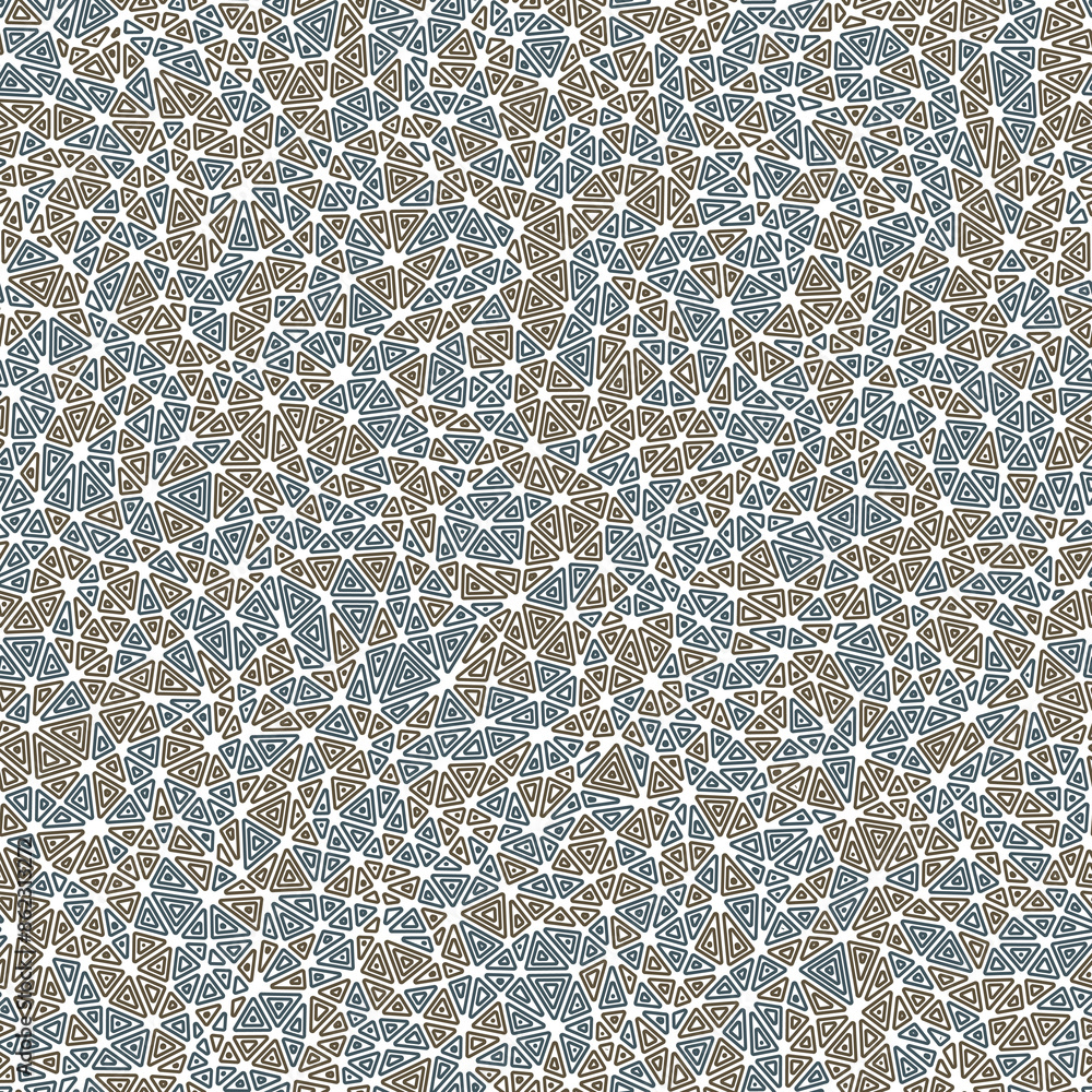 Poster abstract template background featuring small triangles in a seamless, repeatable pattern. multiple c