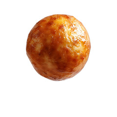 [Transparent Background PNG]Isolated Brown Round Shaped Food