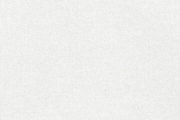 White fabric cloth texture for background, natural textile pattern.