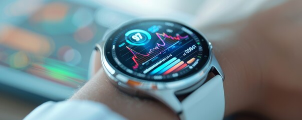 Cutting-Edge Wearable Health Tech: Smartwatch Fitness Tracking and Biodata Visualization