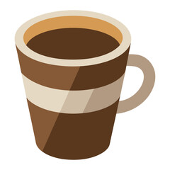        Coffee typography vector illustration style.
