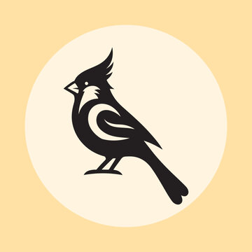 recommend clip art: cardinal silhouette vector