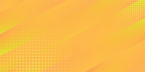 Fresh orange abstract background geometry shine and layer element vector for presentation design