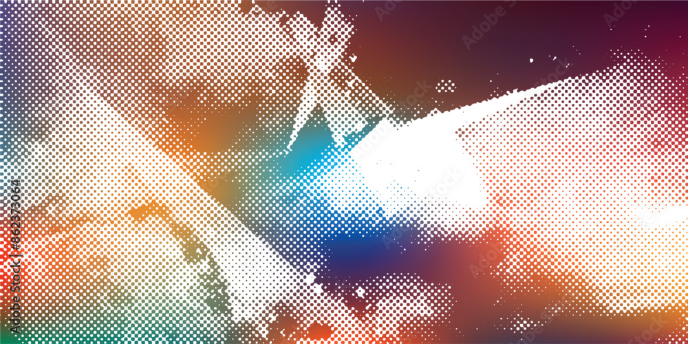 Poster dot background, halftone texture, gradient dots pattern