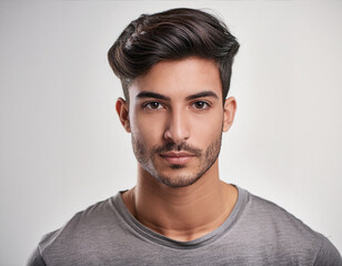 Fototapeta premium Studio Portrait of Young Handsome Man