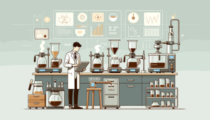 Concept vector illustration of business situation.