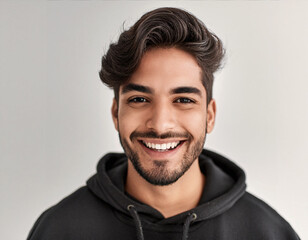 Fototapeta premium Studio Portrait of Young Handsome Man
