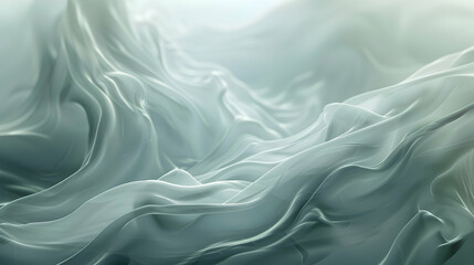 Obraz premium A zoomed-in shot of fluid movement, showcasing twisting lines and forms, set against a hazy background